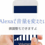 『Amazon Echo』Alexaで音量調整が上手くいかないときには