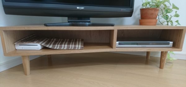 ベルメゾン変形テレビボード